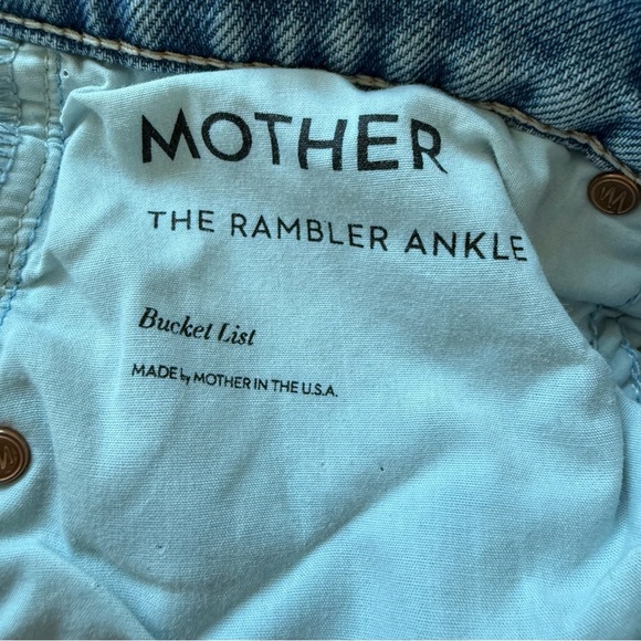 MOTHER Women's Straight Leg Jeans - Light Blue - Picture 11 of 15